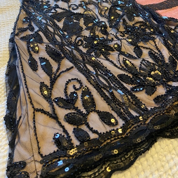 Lulu’s Black Sequin Mini Dress - Picture 4 of 7